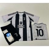 Legent Lady Juventus- Kenan Yıldız 2024/2025 Yeni Sezon Forma Çorap Bileklik Hediyeli - 01-Beyaz - 11 - 12 Yaş