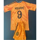Legent Lady Real Madrid Kylian Mbappe Çocuk Forması 3lü Set Turuncu - 7 - 9 Yaş