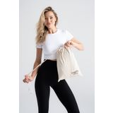Leggfly Kadın Sporcu Tayt Yüksek Bel Toparlayıcı Esnek Dar Paça Siyah Dört Mevsim Slim Fit
