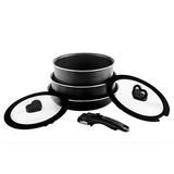 Leggno All-In-One Special Edition Titanium 6 Parça Tencere ve Tava Seti Aıo2252set6sp