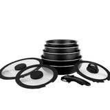 Leggno All-in-One Titanium 9 Parça Tencere Seti