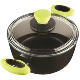 Leggno Clr2828Dt24Lg Colorgy Tıtanıum Tencere Yeşil 24Cm - 24 cm