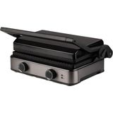 Leggno Gourmet Pro XL Grill & Tost Makinesi 2150W Döküm Plaka ile Füme Renkli Çok Amaçlı