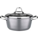 Leggno Master Gri 24 cm Derin Tencere