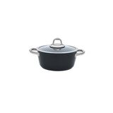 Leggno Master Titanyum Tencere 24 Cm Siyah