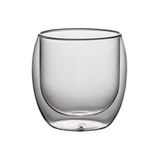 Leggno Vetro Borosilikat 100 ml Çift Camlı Espresso Bardağı