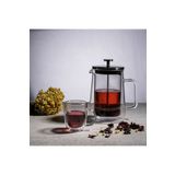 Leggno Vetro Çift Camlı French Press 600 Ml