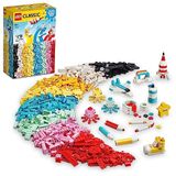 LEGO 1 x LEGO System figür Aquazone Mann Dalgıç Aquashark 1 gövde Siyah Hai Mavi X Kırmızı çizgili Sarı saç Pony Kırmızı maske şişe paleti AQU006 A