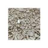 LEGO 100 Adet 1X2 Beyaz Düz Fayans Yedek Parça - 100 piece 1X2 White Tile Parts