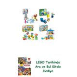 Lego 10418 + 10967 + 10444 + 10449 Duplo Seti 404