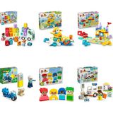 Lego 10421 + 10448 + 10450 + 10967 + 10415 + 10447 Duplo Seti 971