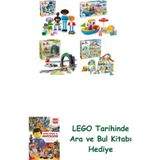 Lego 10423 + 10432 + 10425 + 10994 Duplo Seti 560