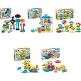 Lego 10423 + 10449 + 10444 + 10448 + 10432 Duplo Seti 705