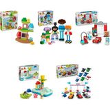 Lego 10440 + 10423 + 10456 + 10989 + 10445 Duplo Seti 601