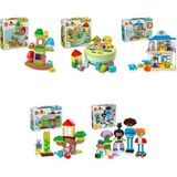 Lego 10440 + 10441 + 10449 + 10431 + 10423 Duplo Seti 658