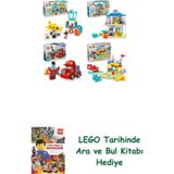 Lego 10443 + 10449 + 10417 + 10450 Duplo Seti 495