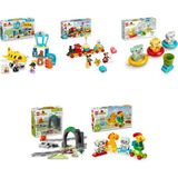 Lego 10443 + 10941 + 10965 + 10425 + 10412 Duplo Seti 760