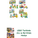 Lego 10444 + 10432 + 10997 + 10441 Duplo Seti 512