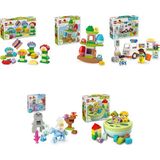 Lego 10444 + 10440 + 10447 + 10418 + 10441 Duplo Seti 689