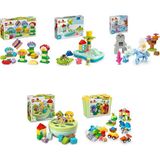 Lego 10444 + 10989 + 10418 + 10441 + 10439 Duplo Seti 615