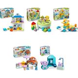 Lego 10449 + 10441 + 10448 + 10458 + 10413 Duplo Seti 667