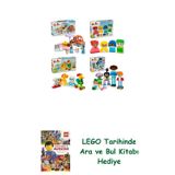 Lego 10458 + 10415 + 10412 + 10423 Duplo Seti 467