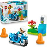 Lego 10471 Duplo Kasabası Mavi Polis Motosikleti