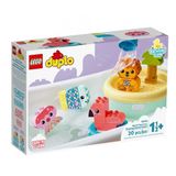 Lego 10966 20 Parça Duplo İlk Banyo Zamanı Eğlencesi Yüzen Hayvan Adası