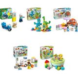Lego 10967 + 10451 + 10458 + 10447 + 10441 Duplo Seti 642
