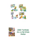 Lego 10989 + 10441 + 10418 + 10412 Duplo Seti 531