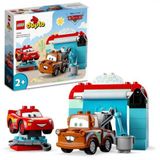 Lego 10996 Duplo Şimşek McQueen ve Mater'in Oto Yıkama Eğlencesi 2+ Yaş 29 Parça