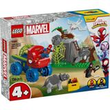 Lego 11199 136 Parça Marvel Spidey-Spidey Ekibi Dinozor Kamyonlu Kurtarma
