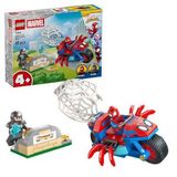 Lego 11206 Marvel Spidey ve İnanılmaz Arkadaşları Motosikletli Spidey, Rhino’ya Karşı