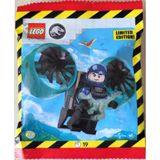 Lego 122505 Jurassic World Ranger With Helipack and Baby Raptor