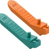 LEGO 2 x Sistem Taş Sökücü (turuncu ve turkuaz) taş ayırıcı alet tuğla ayırıcı 96874