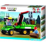 Lego 209 Parça Sluban Town Büyük Römork