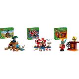 Lego 21269 + 21270 + 21266 Minecraft Seti 85
