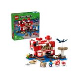 Lego 21270 Minecraft Mooshroom Evi 21270 - 8 Yaş & Üzeri Video Oyunu Seven Çocuklar İçin Yaratıcı Oyuncak Yapım Seti 500 Parça