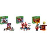 Lego 21277 + 21270 + 21266 Minecraft Seti 133