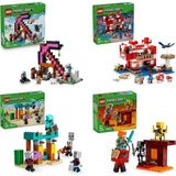 Lego 21277 + 21270 + 21267 + 21266 Minecraft Seti 234