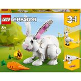 Lego 31133 Creator 3’ü 1 Arada Beyaz Tavşan