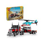 Lego 31146 Creator 270 Parça Helikopterli Açık Kasa Kamyon