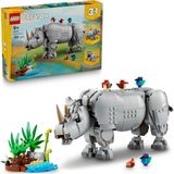 Lego 31171 Creator 3'ü 1 Arada Muhteşem Gergedan ile Kuşlar