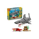 Lego 31381 Creator Acımasız Köpek Balığı ile Hazine Sandığı