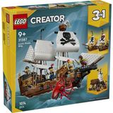 LEGO 31387 Creator 3’ü 1 Arada İkonik Korsan Gemisi 9+ Yaş 1074 Parça