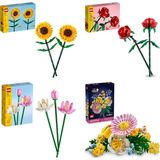 Lego 40524 + 40460 + 40647 + 10347 Botanicals Seti 281