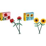Lego 40524 + 40460 Botanicals Seti