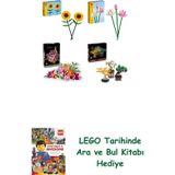 Lego 40524 + 40647 + 10342 + 10373 Botanicals Seti 240