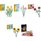 Lego 40747 + 40647 + 40460 + 40524 + 10342 Botanicals Seti 319