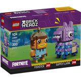 Lego 40881 Brickheadz Fortnite Mühimmat Laması Japon Balığı Figürleri